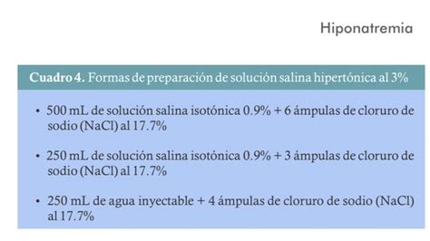 C Mo Preparar Soluciones Hipert Nicas E Hipot Nicas Con