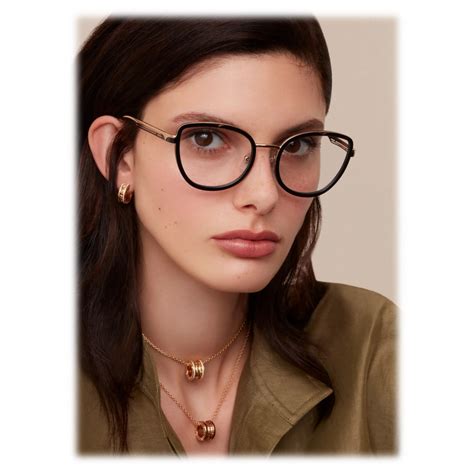 Bulgari - B.Zero1 - B.Cool Cay Eye Optical Glasses - Black - B.Zero1 ...