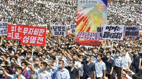 North Koreans Vow To Kill Americans And South Koreans At State Led Mass