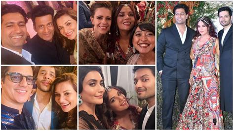 Richa Chadha Ali Fazal Mumbai Reception Fukrey Gang Reunites Check