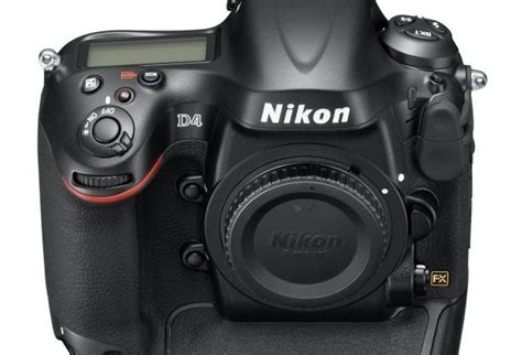 Nikon D4 Official 6k 162mp Iso 204800 Dslr Slashgear