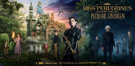 Miss Peregrine Character Posters: Tim Burton's Sweet Misfits