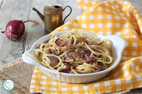 Pasta Con Cipolle Rosse Cucina Prediletta