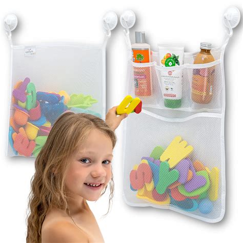 Comfylife + 2 x Mesh Bath Toy Organizer