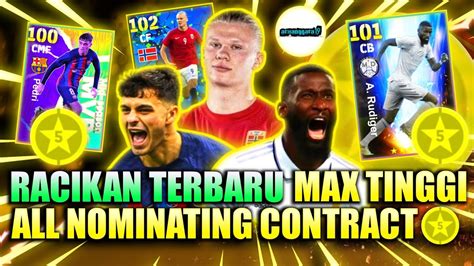 Racikan Max Terbaru Lengkap All Nominating Contract Yg Pernah Dirilis