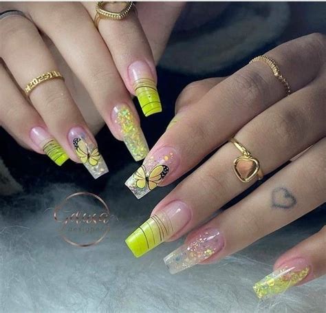 Pin By On R A N D O M L Y Gel Nails Neon Acrylic Nails Nail Colors