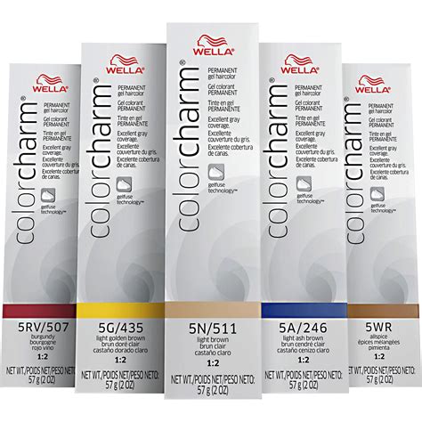 Wella Color Charm Gel Permanent Hair Color | Sally Beauty