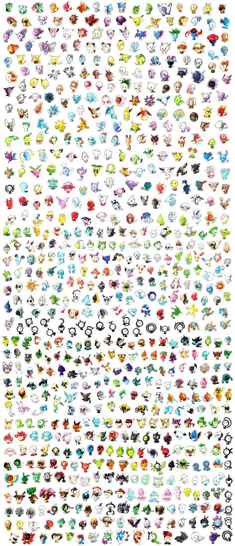 All 649 Pokemons With Names