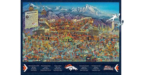 Youthefan Denver Broncos Wooden Joe Journeyman 333 Pieces • Price