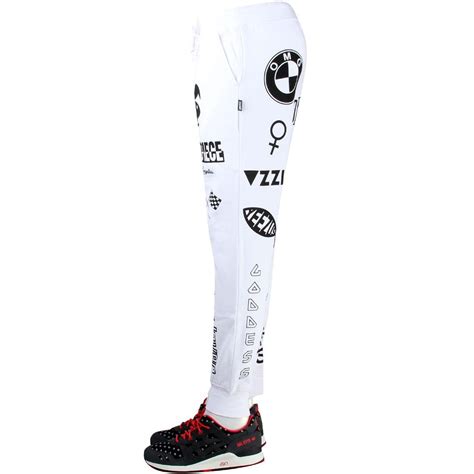 Dimepiece Women Verbage Sweatpants White