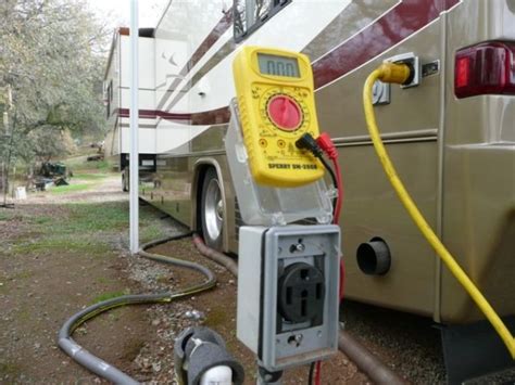 Travel Trailer Electrical Hookup