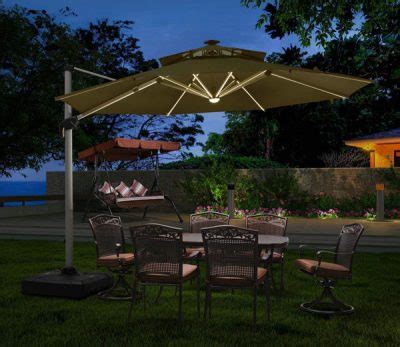 8 Best Patio Umbrellas With Lights (Every Budget) - furnishthehouse.com