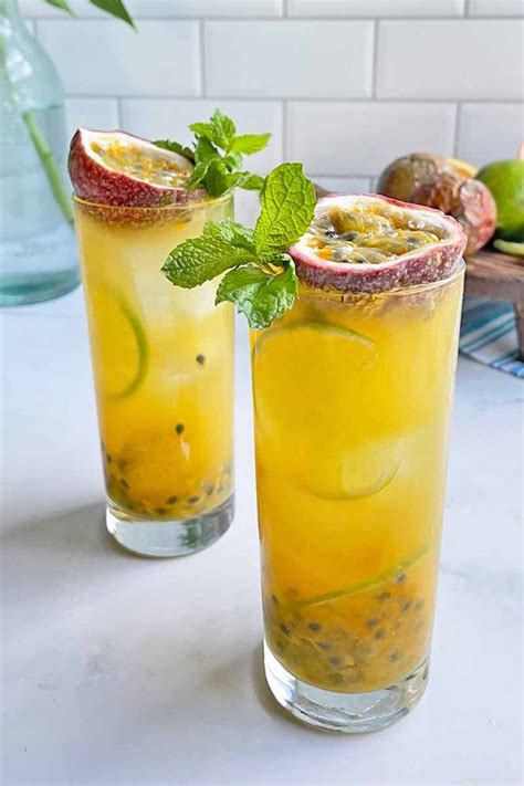 Passion Fruit Mocktail Recipe Foodal