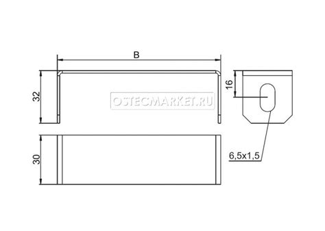 Скоба внутренняя для прижима кабеля 100мм
