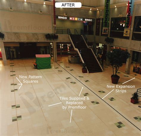 Runcorn Shopping Centre Terrazzo Refurbishment