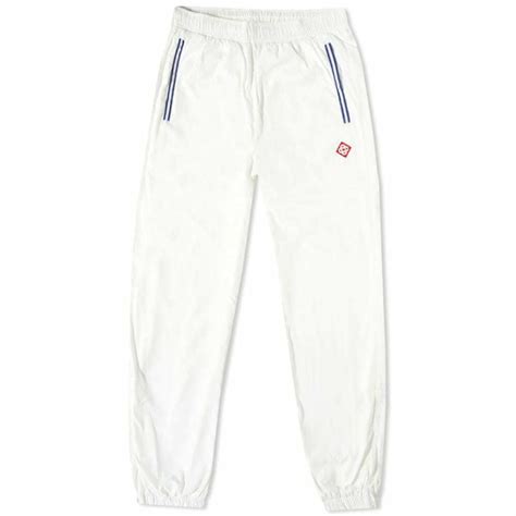 Casablanca Mens Par Avion Track Pant In White Casablanca