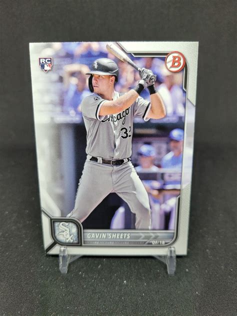 Gavin Sheets 2022 Bowman RC ROOKIE 60 EBay