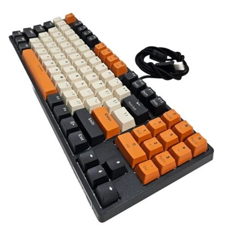 Havit Tkl Mechanical Gaming Keyboard Kb487l Pbt Keycaps Ebay