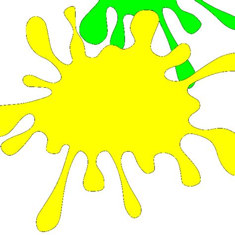 Green Splat Clip Art At Clker Vector Clip Art Online Royalty