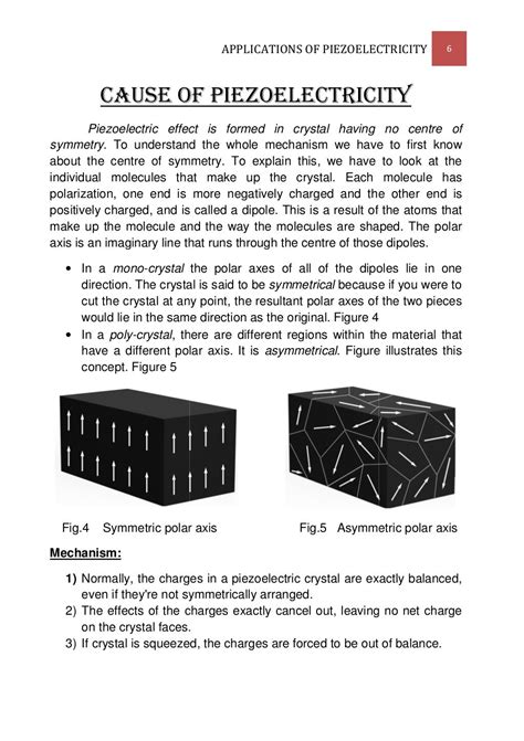 Applications of piezoelectricity