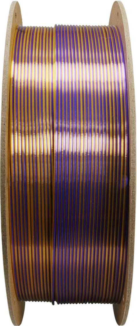 Polymaker PolyLite Dual Silk PLA Sovereign Gold Purple 3DJake Deutschland