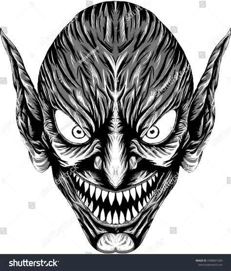 Goblin Marvel Dark Art High Quality Stock Illustration 1908801289 ...