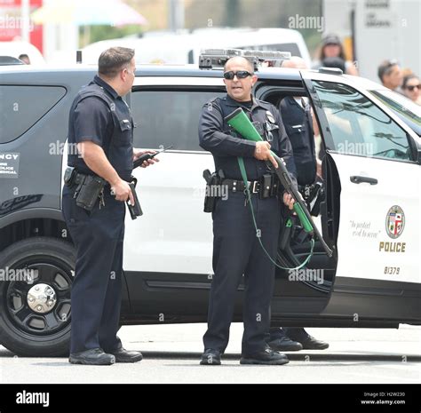 LAPD Officers Make A Felony Arrest In Studio City After Which The