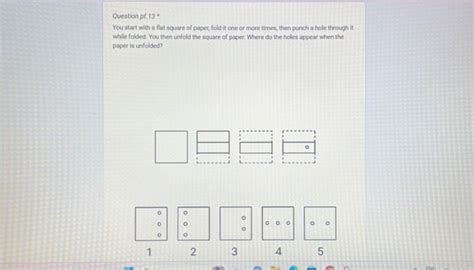 Question Pf You Start With A Flat Square Of Studyx