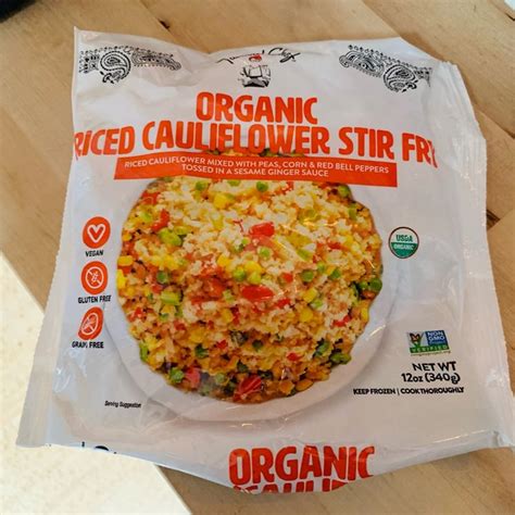 Tattooed Chef Organic Riced Cauliflower Stir Fry Review Abillion