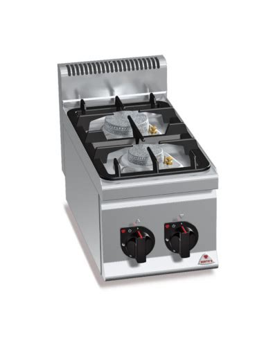 Cocina a gas para hostelería Serie 650 Savemah R SV 654 PLG