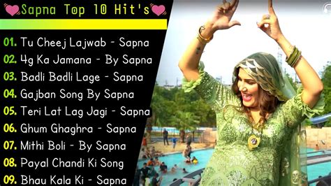 Sapna Choudhary New Songs New Haryanvi Song Jukebox Sapna