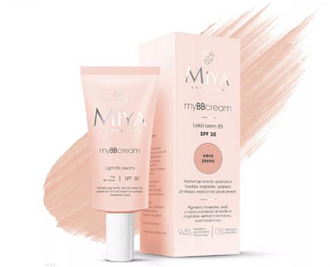 Miya MyBBcream Lekki Krem BB Z Filtrem SPF 30 Cera Jasna 40ml