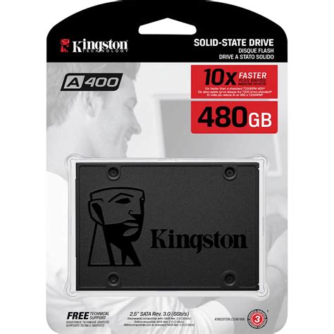 Customer Reviews Kingston A400 480GB Internal SSD SATA SA400S37 480G