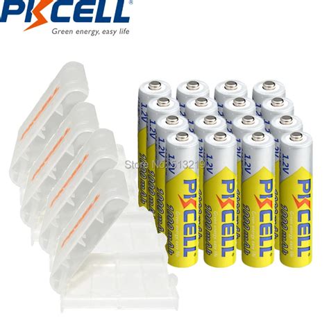 Pcs Pkcell V Ni Mh Pilas Rechargeable Aaa Battery Aaa Battery