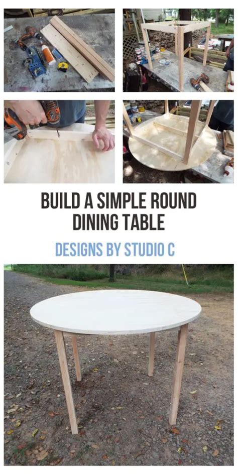 An Easy to Build Round Table