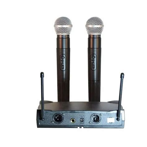 Microfone Duplo Sem Fio Uhf Wireless Profissional Le Esferium