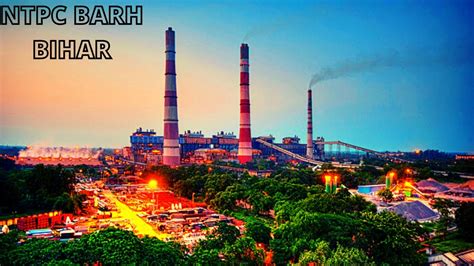 Ntpc Barh Super Thermal Power Plant Barh Side View Of Ntpc Barh