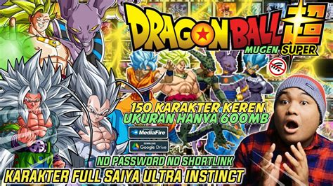 Keren Dragon Ball Super Mugen Best Characters Ultimate Skill Anime