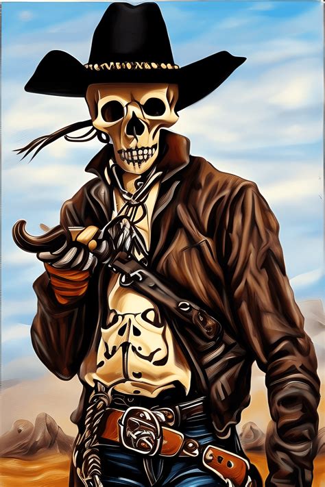 Outlaw Cowboy Art