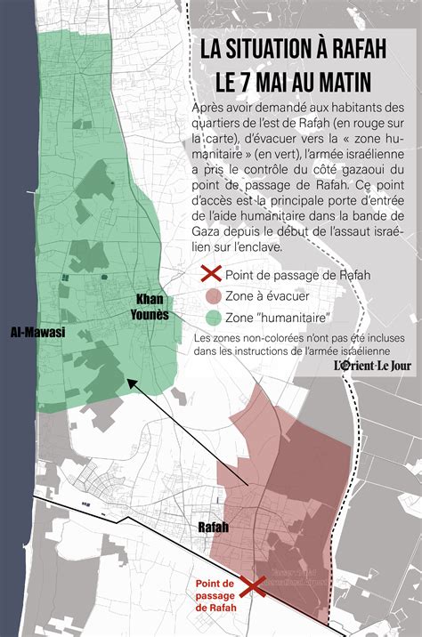 L armée israélienne prend le contrôle de la partie gazaouie du point de