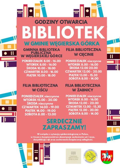 Godziny Otwarcia Bibliotek