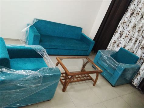 SOFA SET 5 SEATER WITH CENTRE TABLE | RentJIo