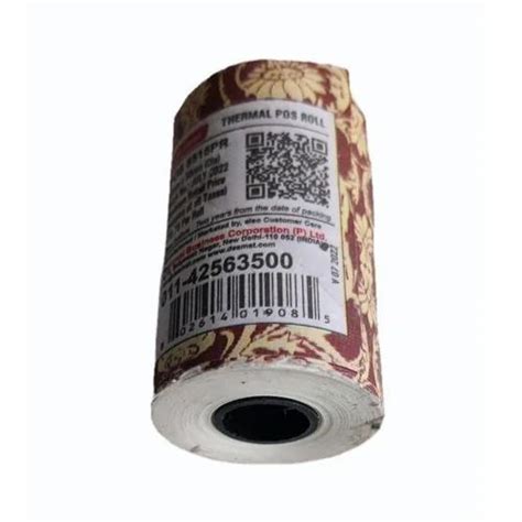 Desmat Inch Thermal Pos Roll For Atm Machines Gsm Gsm At