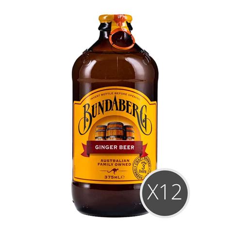 Bundaberg Ginger Beer 12x375cl Jetzt Online Kaufen Gustero