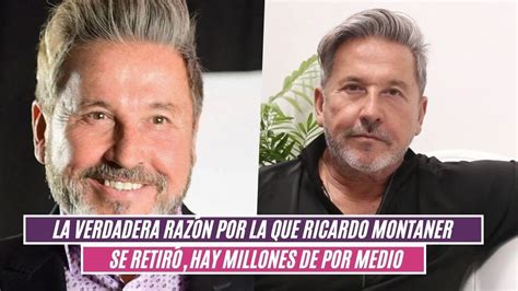 La verdadera razón por la que RICARDO MONTANER se retiró Hay