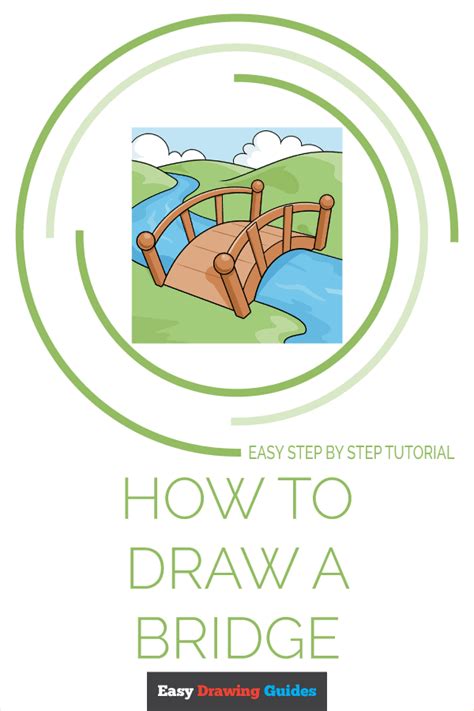 How To Draw A Bridge Really Easy Drawing Tutorial Drawing Tutorial