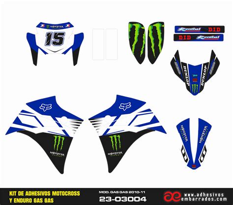 Kit Adhesivos YAMAHA XT660 Adhesivosembarrados