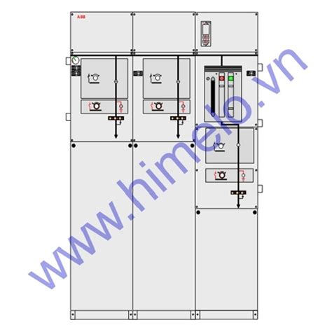 Tủ trung thế RMU 40 5kV ABB CCV