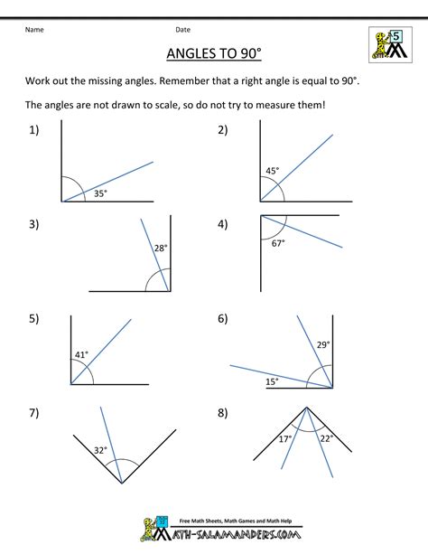 Geometry Basics Worksheets