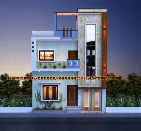 Bedrooms Sq Ft Modern Duplex Home Design Artofit